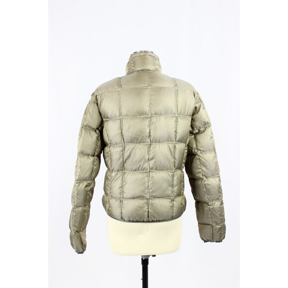 EDDIE BAUER First Ascent Downlight Green Down Filled Puffer Jacket Coat, Size S - Picture 3 of 16